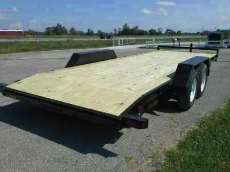 20FT  2-5200 LB AXLES OPEN DECK CAR HAULER