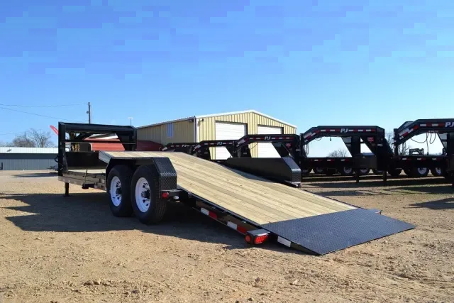 24FT GN Equipment Gravity Tilt  W/Stationary Platform