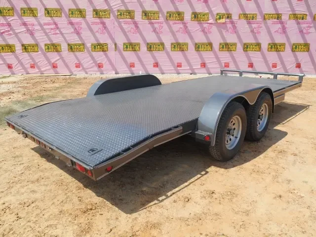 18ft CAR HAULER STEEL FLOOR