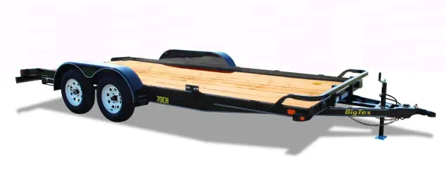 18 ft  Tandem 3500lb Axle Car Hauler w/Dovetail