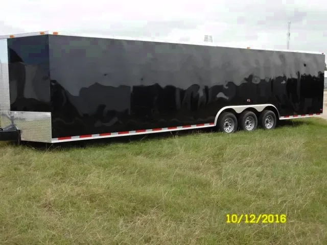 36FT BLACK W/SILVER MOD WHEELS, ELECTRIC PKG