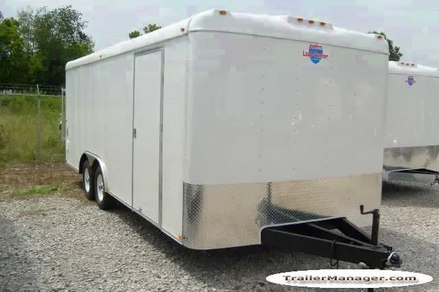 20ft Car Carrier 10K WHITE With Ramp