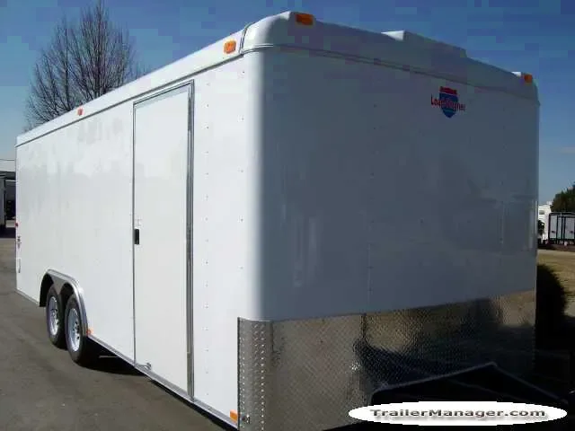 20ft   Car Carrier 10K WHITE With Ramp