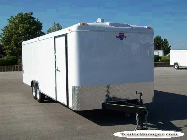 24ft  Car Carrier 10K WHITE With Ramp