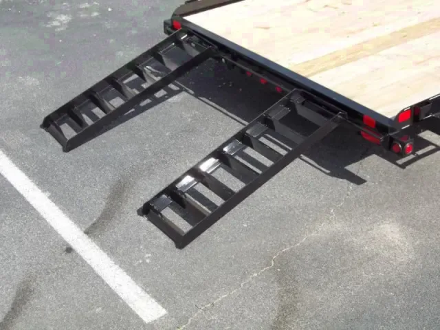 16ft Wood Deck Car Hauler