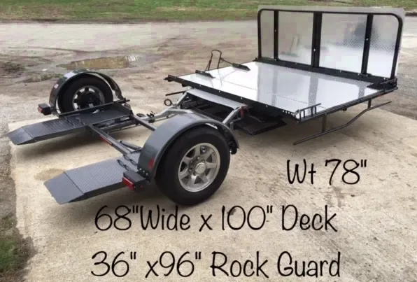 2026 Landgrebe TD40 Cycle Platform Auto Trailer - Valparaiso, IN