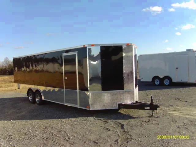Car Hauler 24ft Mag Wheels-Black