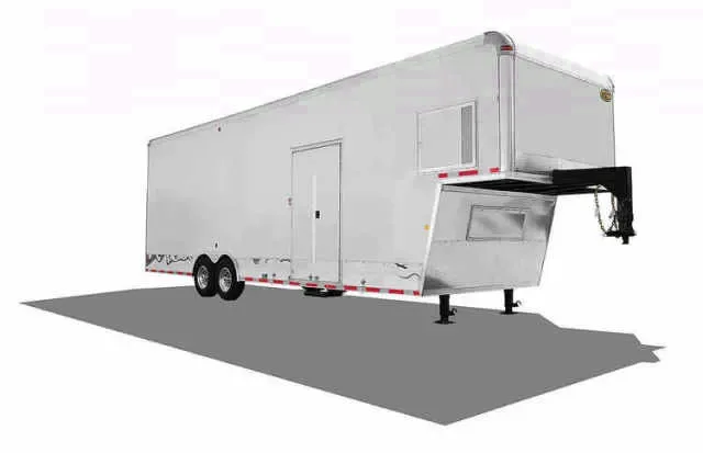 28 ft Car Hauler w/Extended Gooseneck
