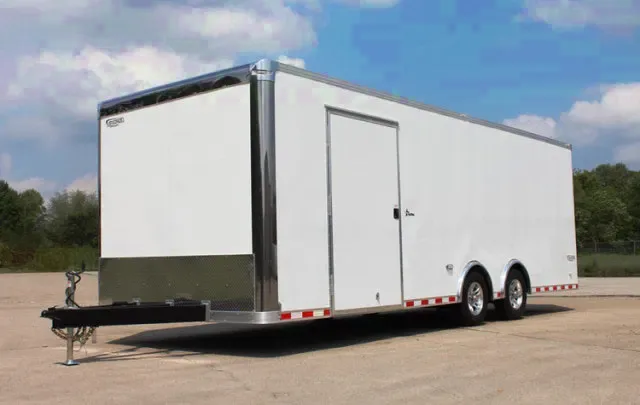 28ft Race Car Hauler - Finished Interior