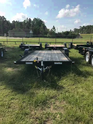 16FT BLACK STEEL FRAME WITH WOOD DECK CH