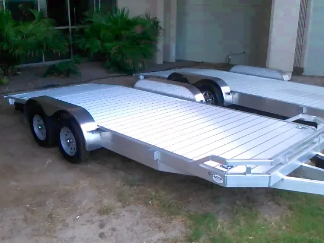 18FT Open Aluminum Car Hauler