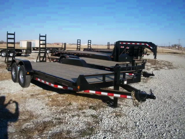 18ft w/2-7000lb Axles with Brakes Car Hauler