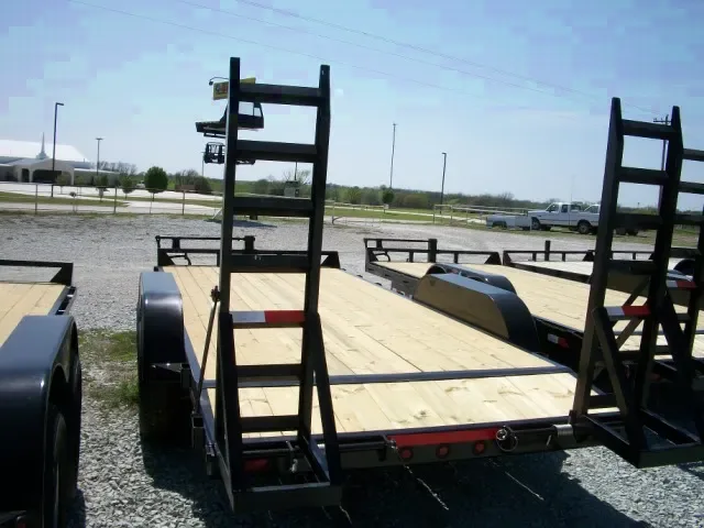 20ft 14K Open Car Hauler w/2-7,000 Lbs. Axles