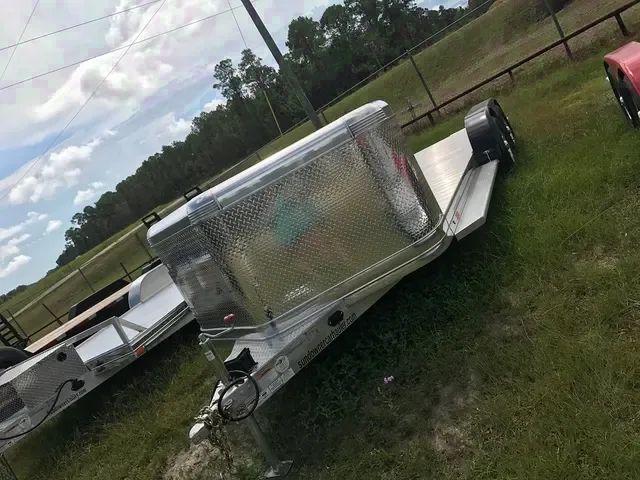 20FT OPEN ALL ALUMINUM CAR HAULER