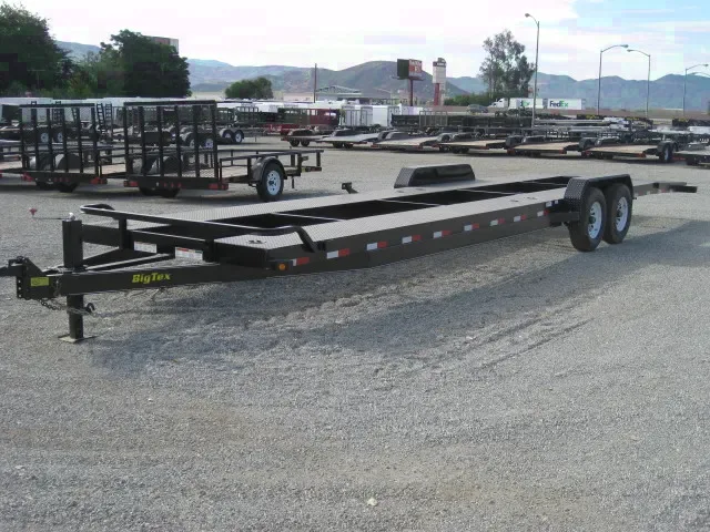 34FT OPEN BLACK CAR HAULER