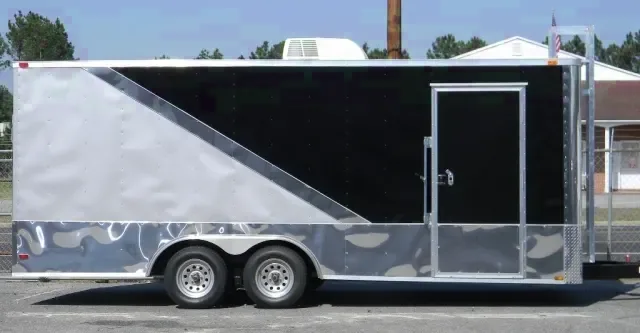 20 ft. Car Hauler w/ Walk on Roof