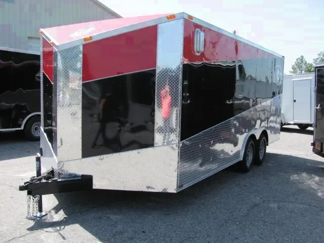 22ft Bumper Pull Enclosed Car Hauler