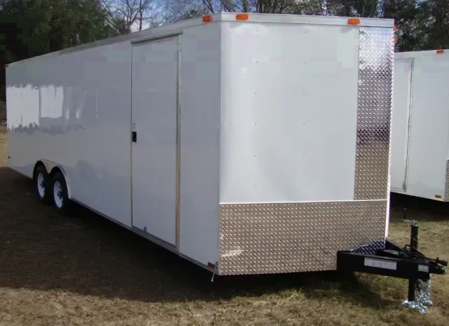 24ft Car Hauler TA Bumper Pull