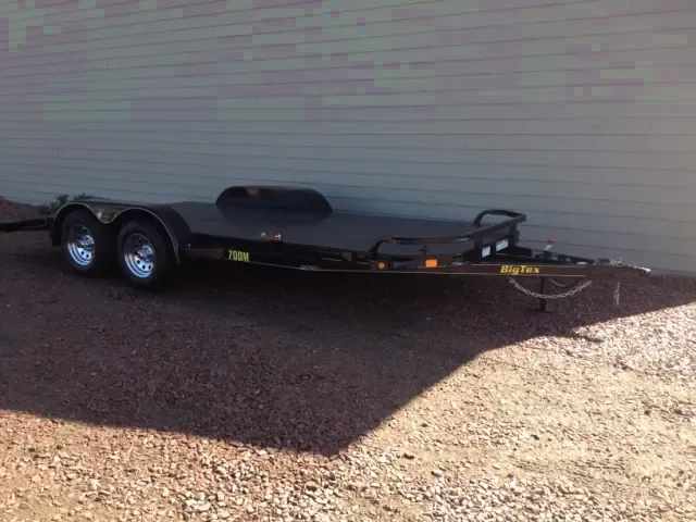 18ft Car Hauler    -   steel decking