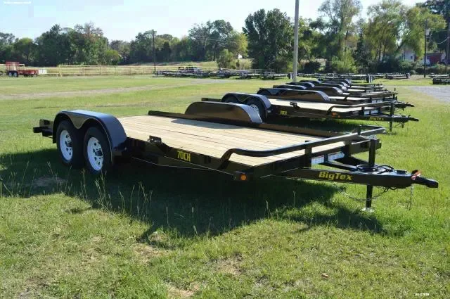 18ft Open Bumper Pull TA Car Trailer