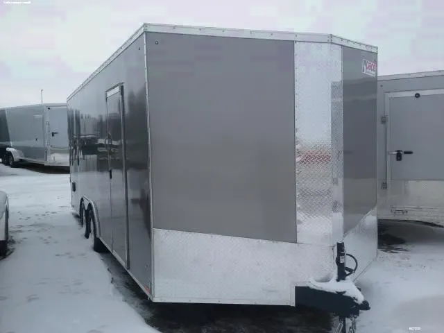 PEWTER  20FT V-NOSE CAR HAULER