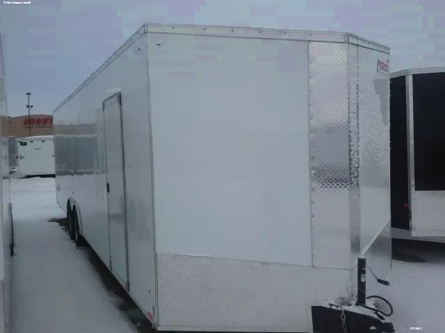 28ft CAR HAULER WITH 7 FOOT INTERIOR HEIGHT