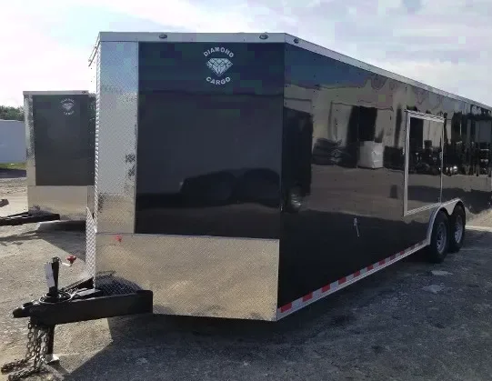 Auto Trailer w/Escape door 24ft