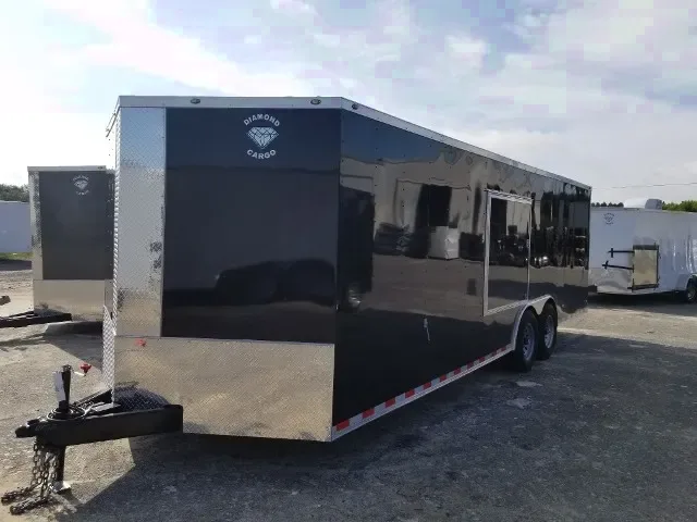 24FT Car Hauler w/Escape door