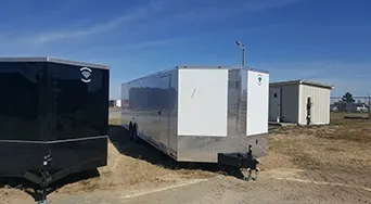 28FT Car Hauler w/ Aluminum Fenders