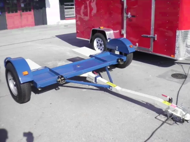 Tow Dolly-Blue and White