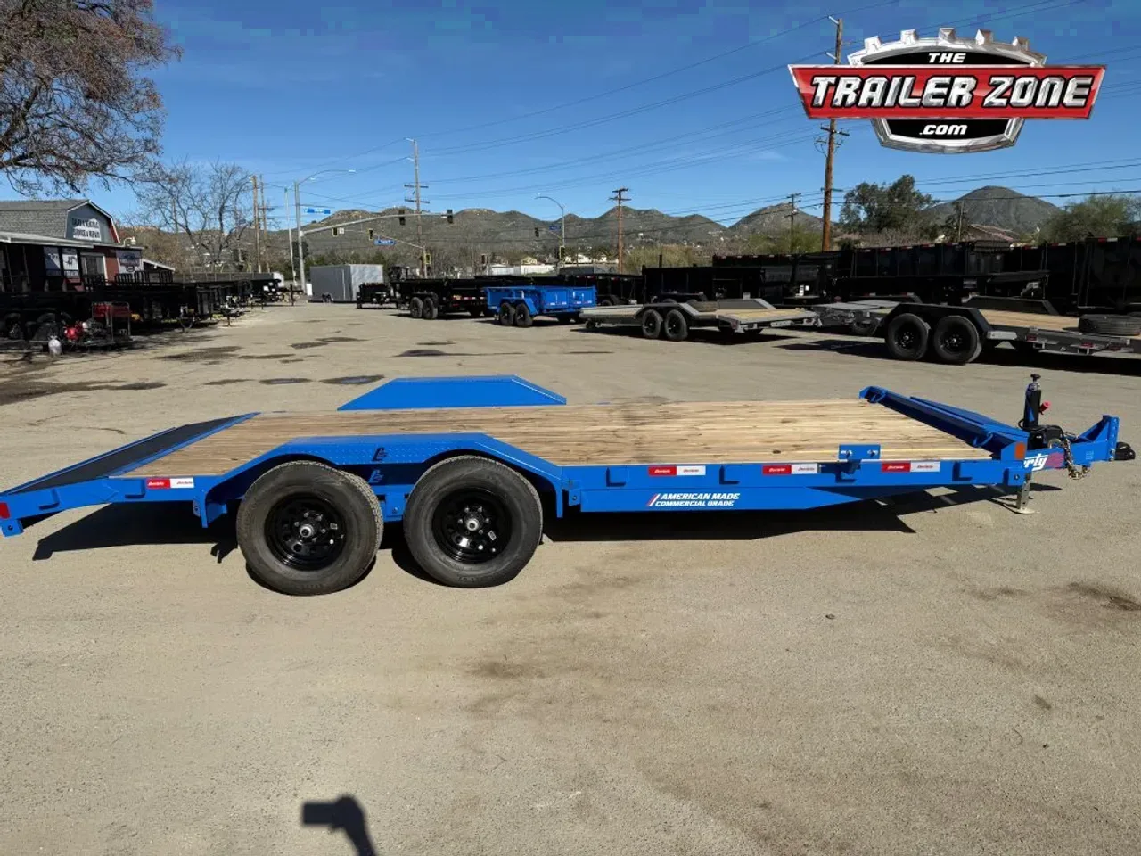 2026 LIBERTY LC10K- 83" x 18' CAR HAULER TRAILER