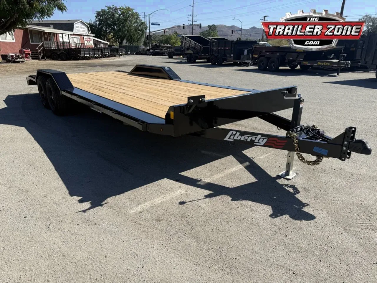 2026 LIBERTY LE10K-102x20+2 DRIVE OVER FENDER EQUIPMENT TRAILER