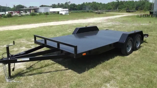 18ft Diamond Back Car Hauler Tandem Axle