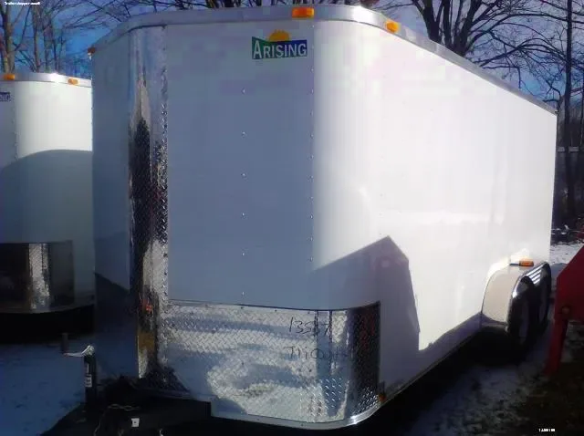 16ft Cargo Trailer with Ramp and V-nose