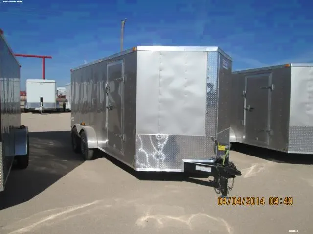 16ft V-Nose Enclosed Cargo