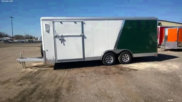 20FT White/Black Two Tone with Ramp