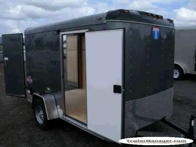 BUMPER PULL SA 10FT CARGO TRAILER