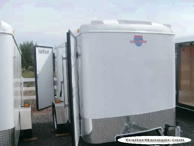 10FT CARGO  WHITE With Double Door