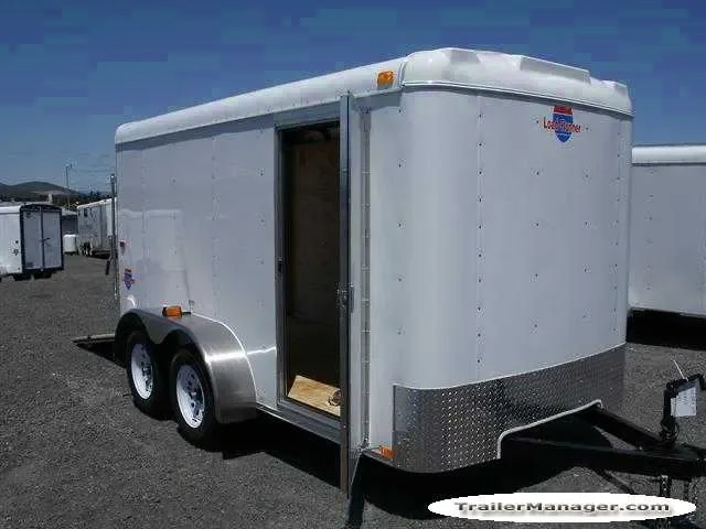 12FT TA FLAT FRONT CARGO TRAILER