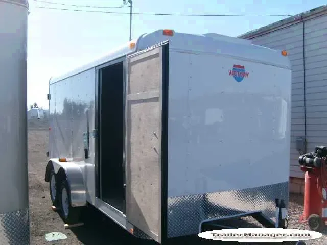 14FT WHITE With Double Door