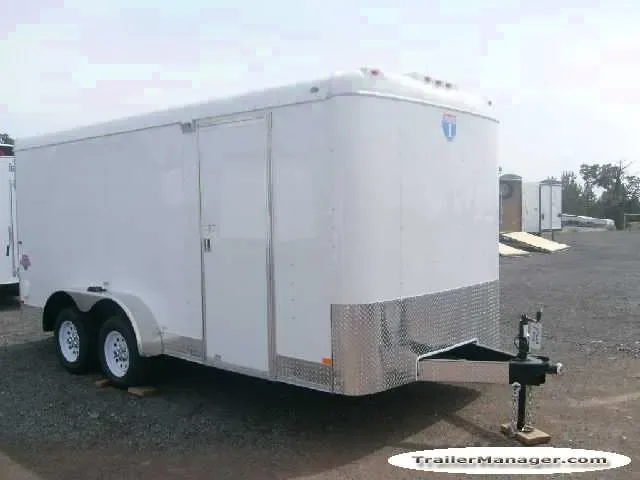 BUMPER PULL 16FT TA CARGO TRAILER