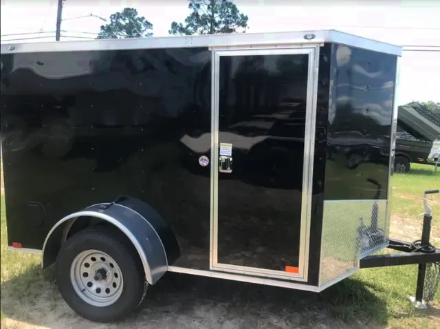 8ft SA Enclosed Cargo Trailer with V-nose