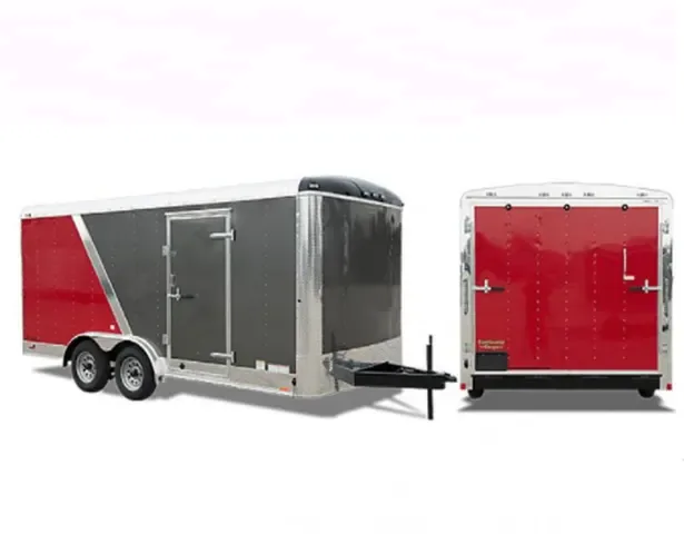 12ft S/A ENCLOSED CARGO WITH STONEGUARD