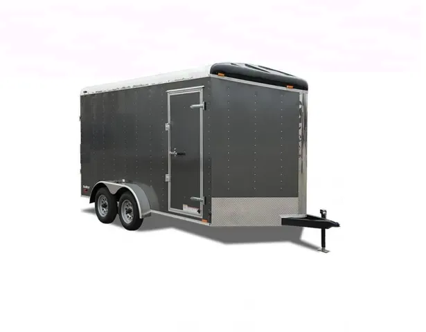 14FT Tandem Axle Double Doors - CHARCOAL