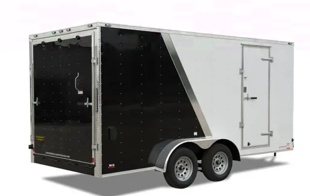 V-Nose 14ft Two Tone Enclosed Cargo Trailer