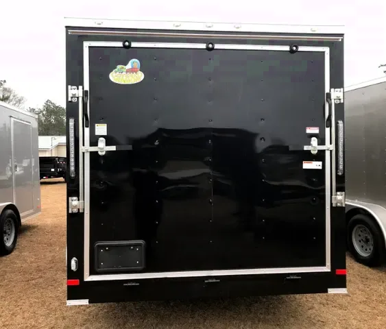 16ft TA  RAMP DOOR - BLACK V-NOSE