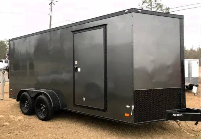 16FT BLACKOUT WITH 5200LB AXLES