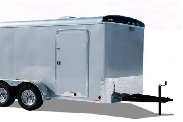 22ft T/A Electric Brakes Enclosed-Silver