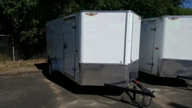 12ft V-Nose Cargo/ATV Enclosed Trailer