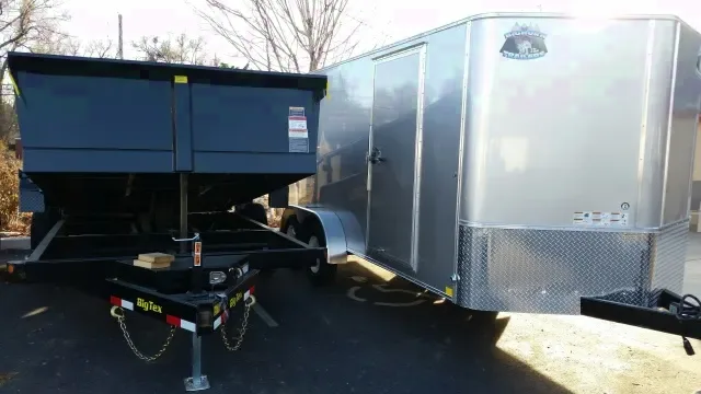 16FT BUMPER PULL TA CARGO TRAILER